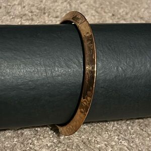 Women’s vintage‎ dainty copper tone triangular bangle bracelet one size